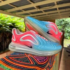 Nike Air Max 720 AR9293-600 Women's 8 Pink Sea‎ Gradient Running Shoes Sneakers